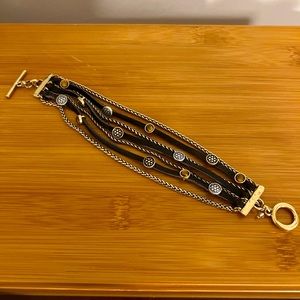 Lucky Multi Strand Bracelet with beads